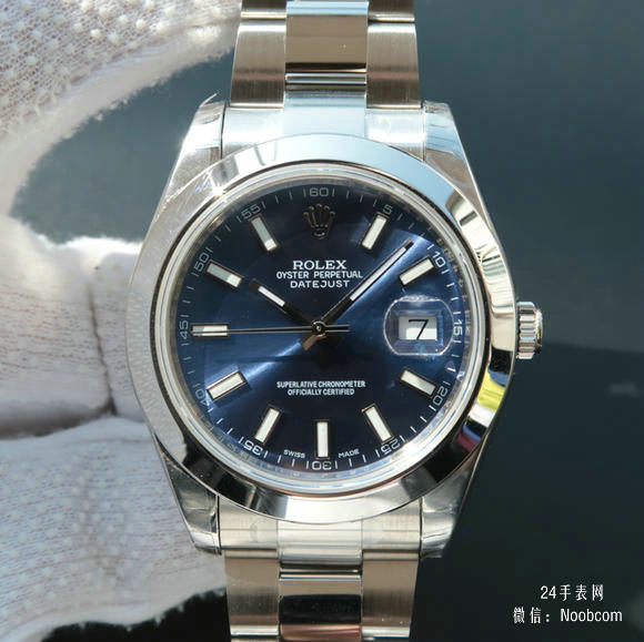 EW厂复刻劳力士126333日志型系列蓝面机械男士手表