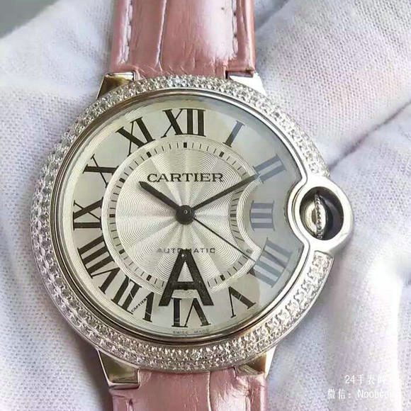 JF厂精仿卡地亚WE900651镶钻女士机械手表