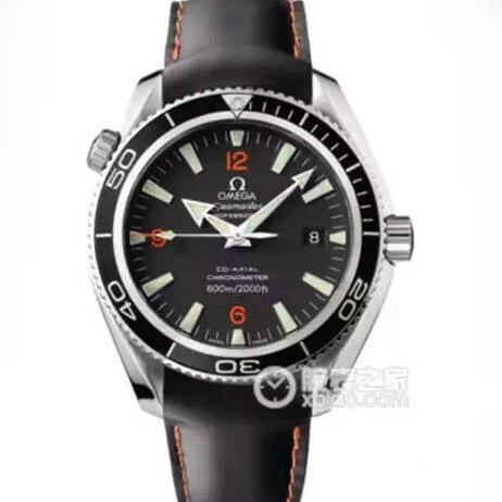 XF厂精仿欧米茄海马海洋宇宙计时系列2901.51.82男士机械手表