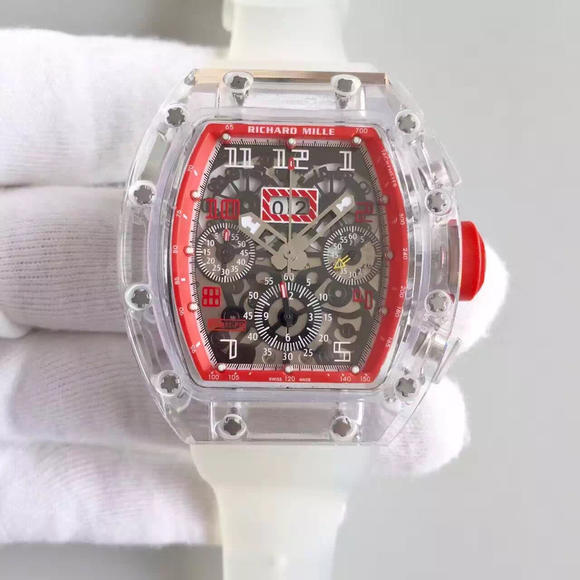 理查德米勒RM011路斯特玻璃版男士机械手表