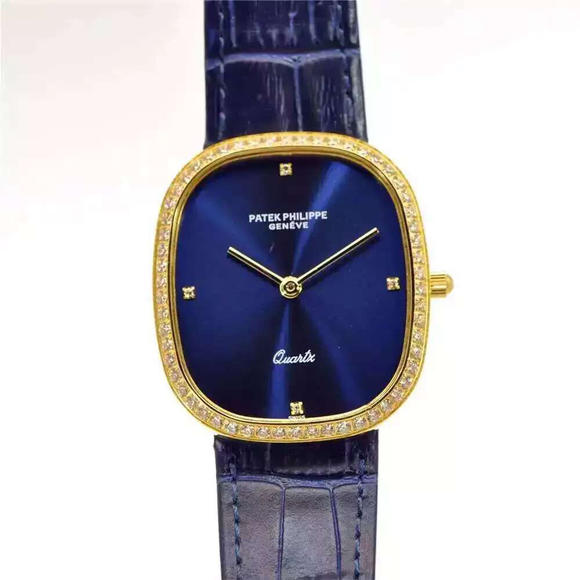 百达翡丽3738/100J-012黄金蓝面款 全自动机械手表