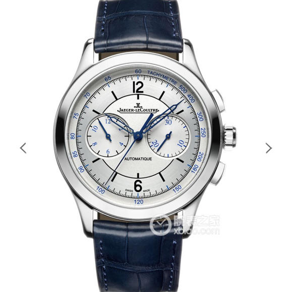 积家Mastr Chronograph计时大师系列1538530腕表，皮表带 自动机械男士腕表