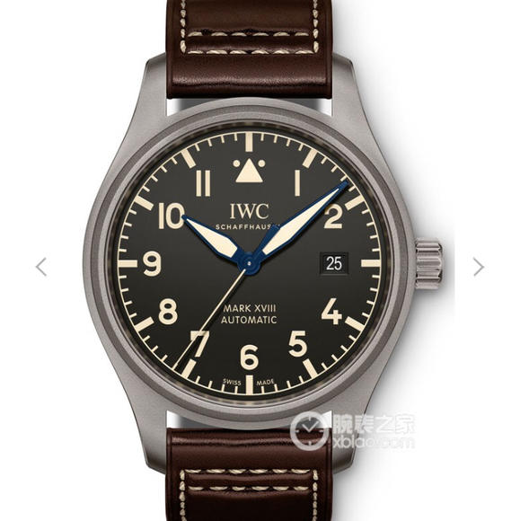GS万国飞行员系列马克18-IW327006腕表，皮表带 自动机械男士腕表