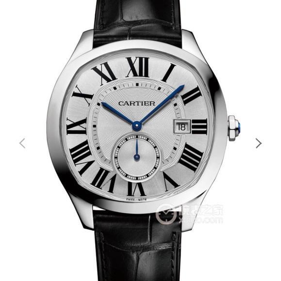 GS卡地亚Drive de Cartier系列WSNM0004腕表。皮表带 自动机械 男士腕表