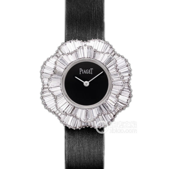 伯爵非凡珍品系列（官方型号：白钻G0A36155，黑钻G0A36154）女士石英手表