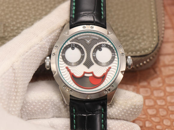 TW俄罗斯小丑【最高版本V3S真功能快调月相】与原版同步 皮带表 自动机械机芯 男士腕表