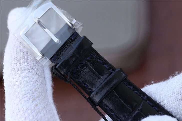 SF宝玑传世系列7057BB/11/9W6男士机械手表，1比1原装开模动能显示功能手动机械机芯，皮表带，透底