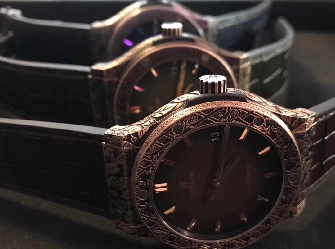 SR工厂全新推出三款经典融合富恩特王金，钛金，青铜腕表全球限量典藏腕表